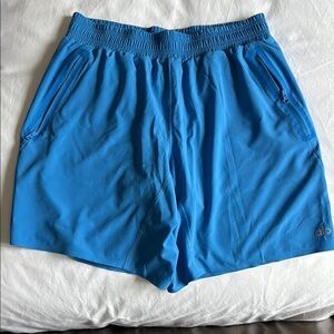 ALO Yoga Men's Vibrant Blue Athletic Shorts